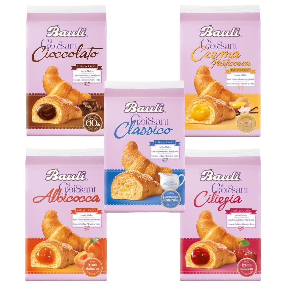 Croissant classico e farcito Bauli Italy