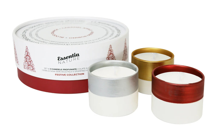 Bougies parfumées de Noël