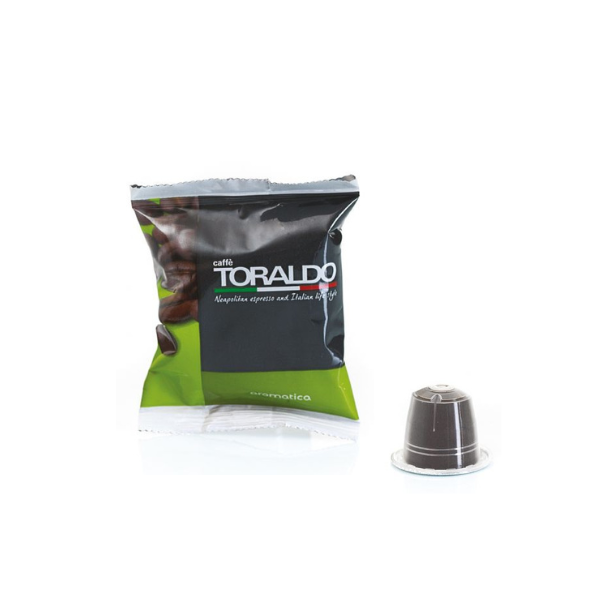 Caffè Toraldo Capsules compatibles Nespresso* - Mélange aromatique 100pcs