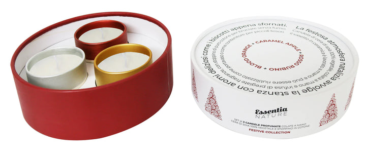 Bougies parfumées de Noël