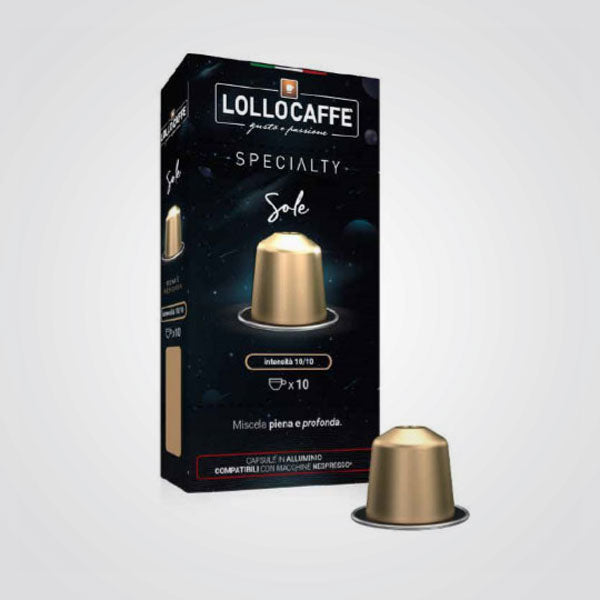 Capsules de café compatibles Nespresso LOLLO SOLE