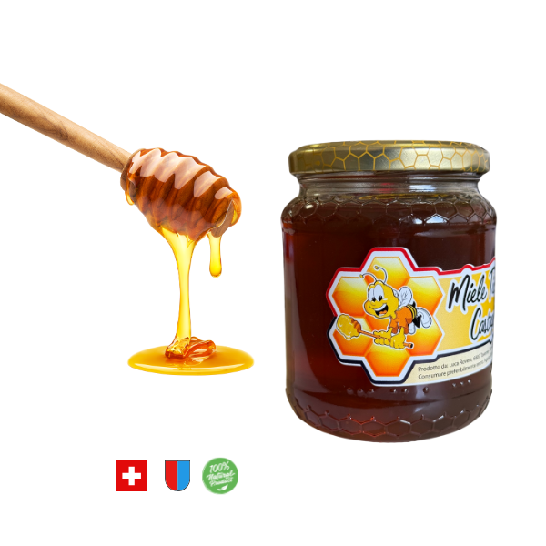 Handwerklich hergestellter Millefiori-Honig Tessin (Schweiz) – 500 ml