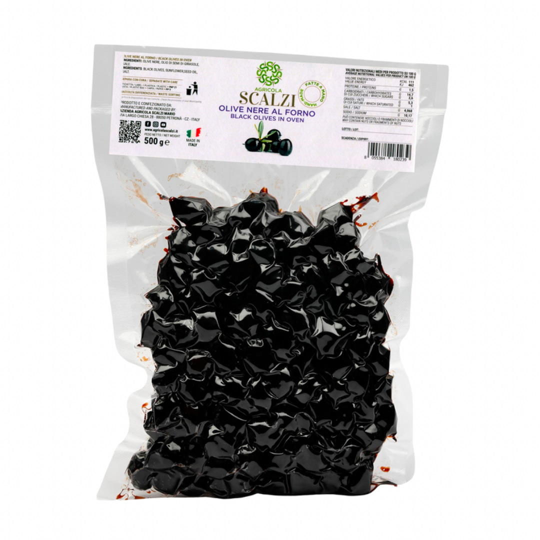 Olive nere al forno 500gr