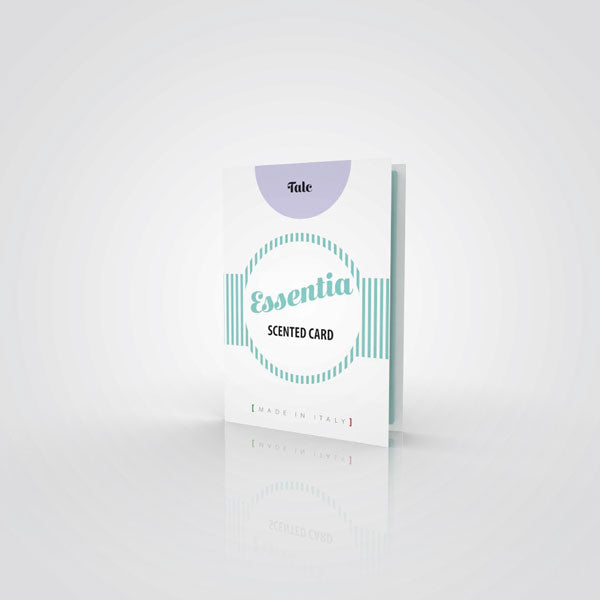 Card profumata talco