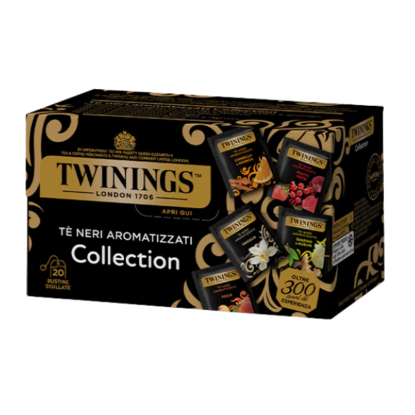 Flavored black tea Collection 20 filters