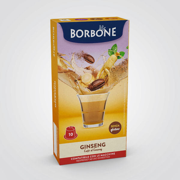 Capsules de café au ginseng compatibles Nespresso * 10 capsules