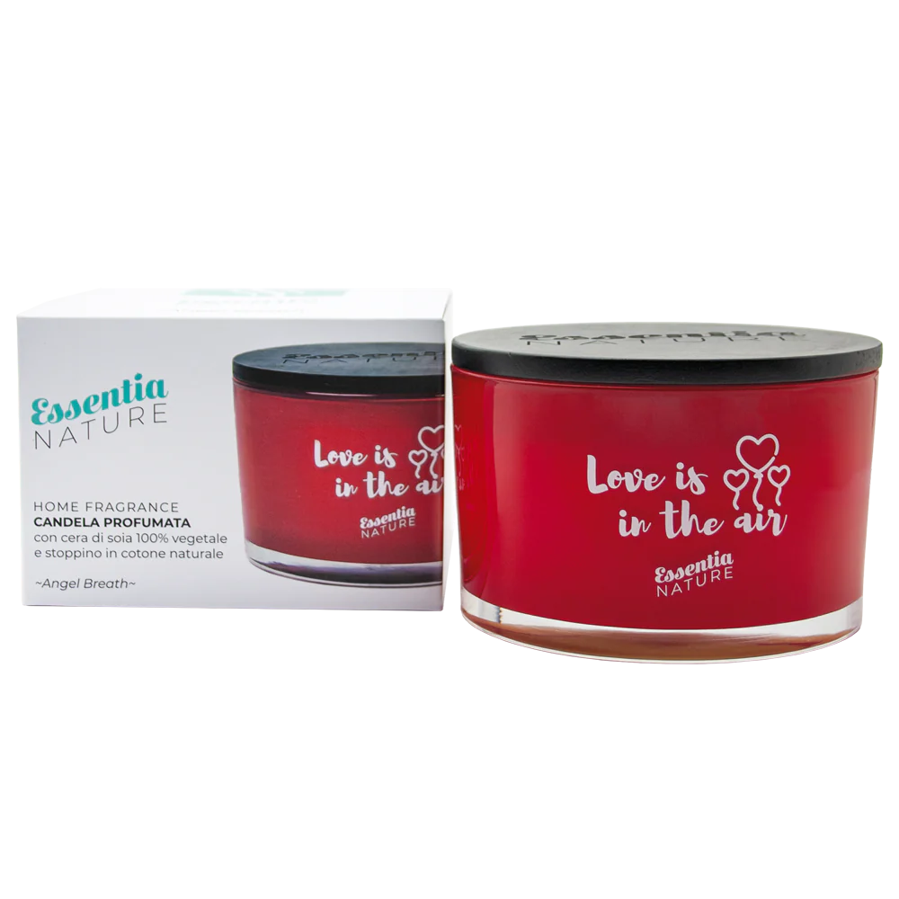 Candela ROSSA LOVE Profumata in Vaso - Angel Breath – Mokashop Switzerland