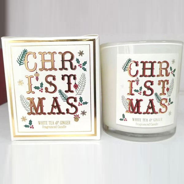 White Christmas Magic Scented Candle