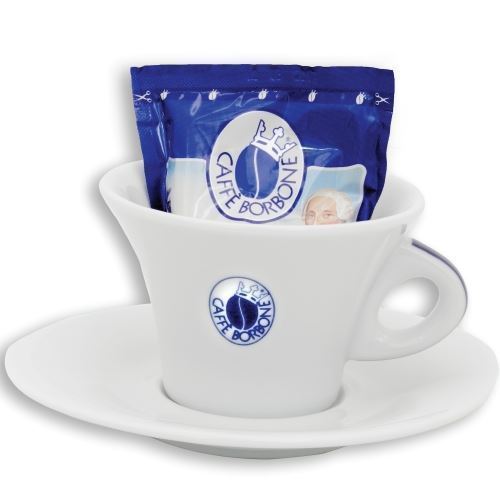 Cappuccino cups + saucer Caffè Borbone 6 pcs