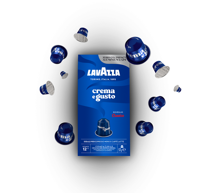 Capsules de café Nespresso* compatibles Crema e Gusto 10 cps