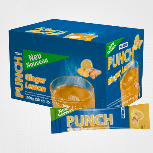Punsch Zitrone und Ingwer 50 x 22 g
