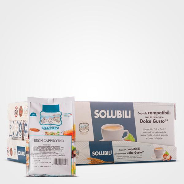 Capsules de café compatibles Dolce Gusto Cappuccino 16 capsules
