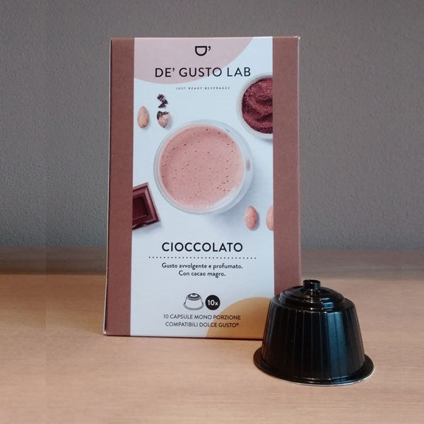 Dolce Gusto compatible chocolate 10 capsules – Mokashop Switzerland