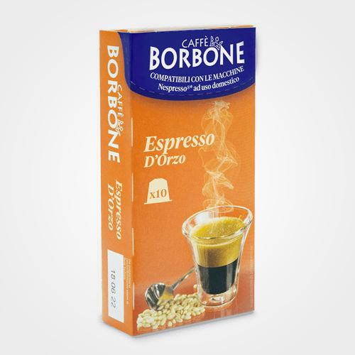 Capsules de café d'orge compatibles avec Nespresso * 10 capsules