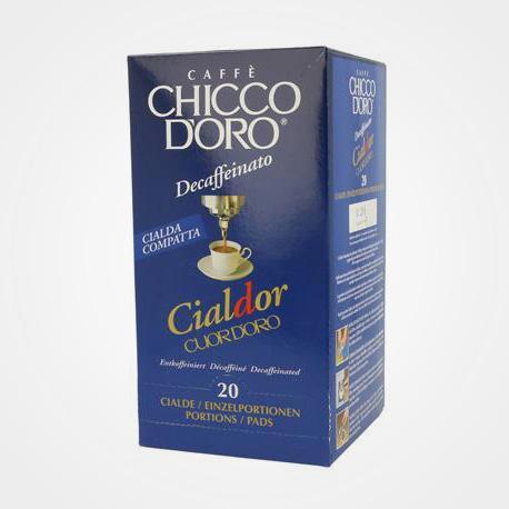 Caffé cialde Cuor d'oro Decaffeinato 20 porzioni