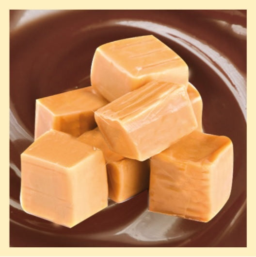 Caramel Mou chocolate in 32g single portions