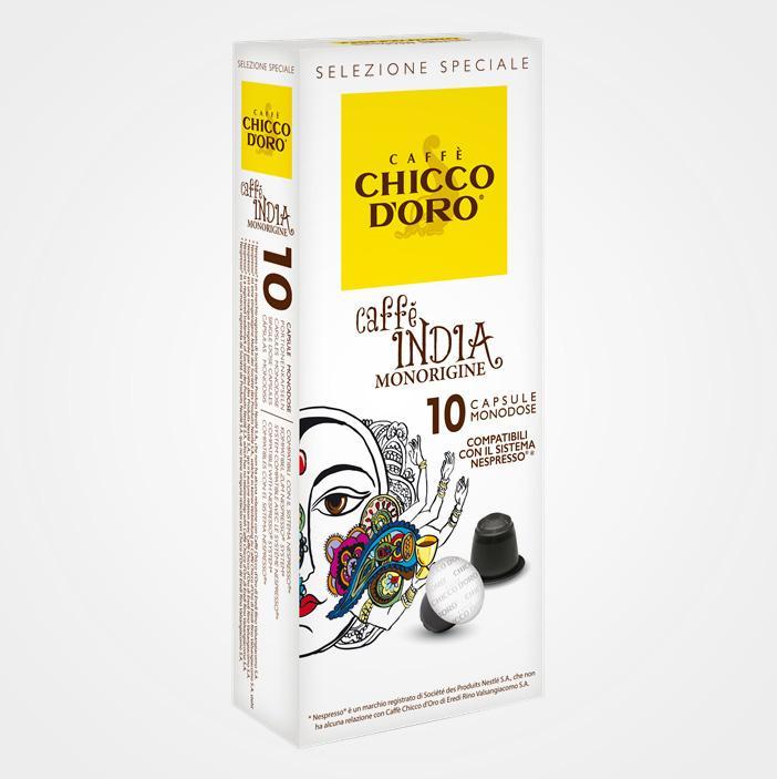 Caffé capsule Nespresso * compatibili India 10 cps