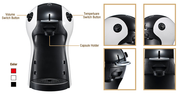 KUP-B Kapselmaschine kompatibel mit Dolce Gusto