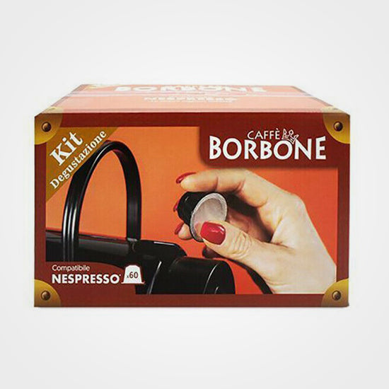Caffè capsule Respresso Nespresso * compatibili Kit Degustazione 60 cps