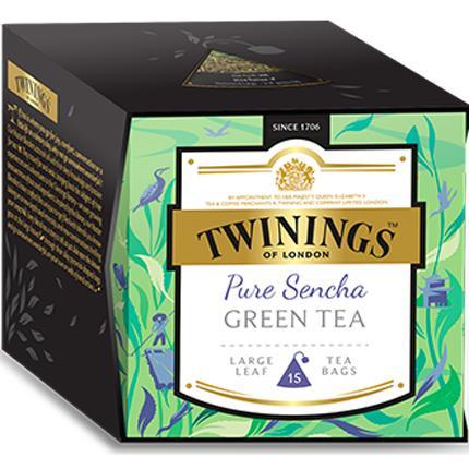 Té verde Pure Sencha Green Tea 15 filtri