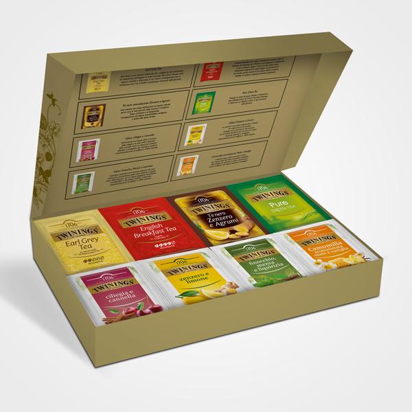 Twinings Gift Box Mixed Selection 40 filters 2020 – Mokashop