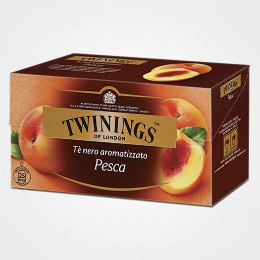 Tè nero aromatizzato Pesca 25 filtri