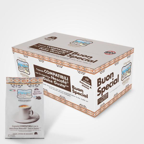 Caffè capsule compatibili Dolce Gusto SPECIAL CLUB 16 capsule