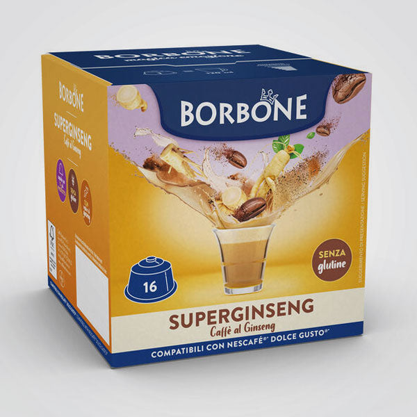SuperGinseng Nescafè Dolce Gusto compatible capsules 16 capsules