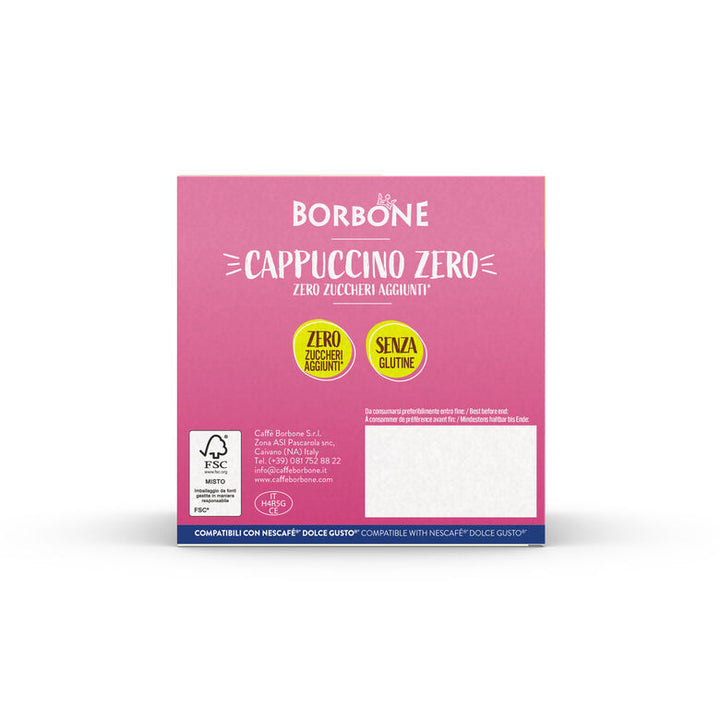 Cappuccino Zero Nescafè Dolce Gusto kompatible Kapseln 16 Kapseln
