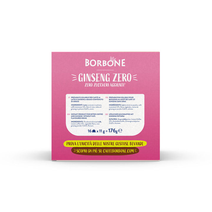 Ginseng Zero Nescafè Dolce Gusto compatible capsules 16 capsules