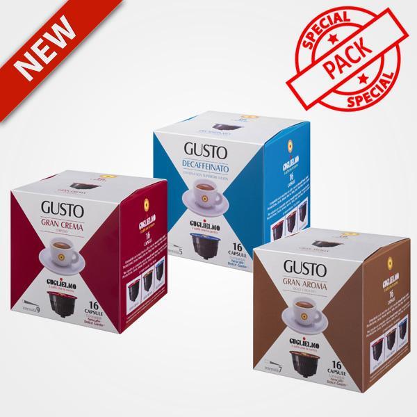 Caffé capsule compatibili Nescafé Dolce Gusto Degustazione 48 capsule