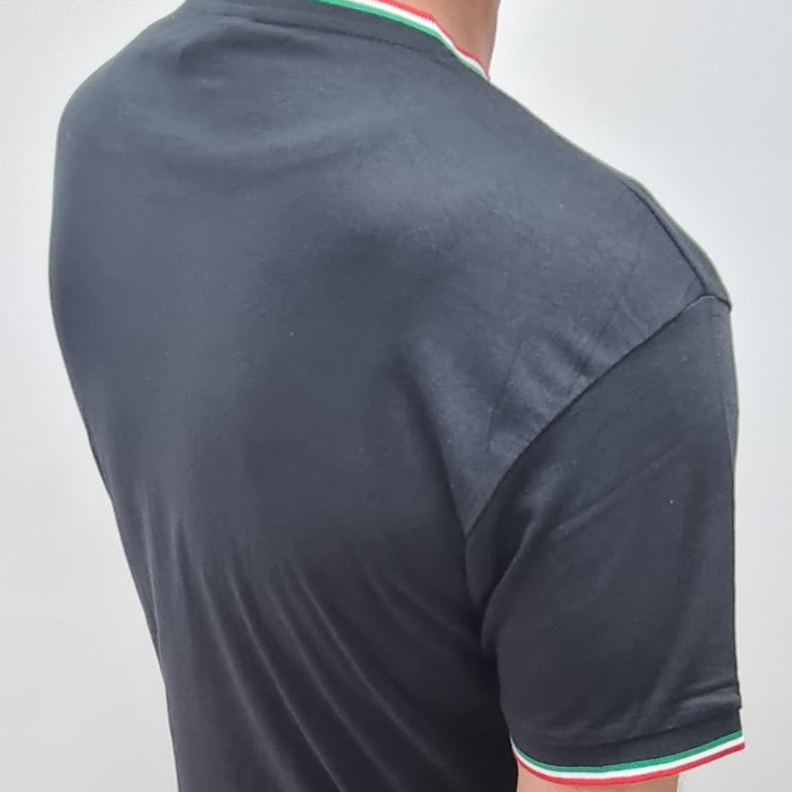 Guglielmo coffee brand black t-shirt