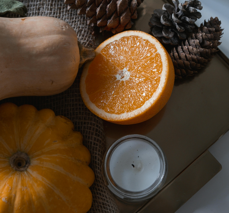 Come creare una candela naturale con un'arancia e olio d'oliva