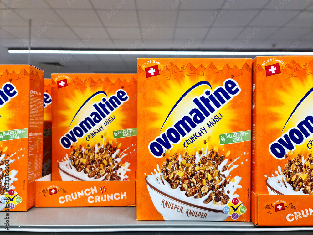 sport e sana alimentazione con Ovomaltine 10% FIrSTORDER online shop Ticino Svizzera