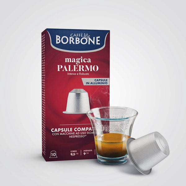 Caffè capsule MAGICA PALERMO Compatibili Nespresso®100 pz