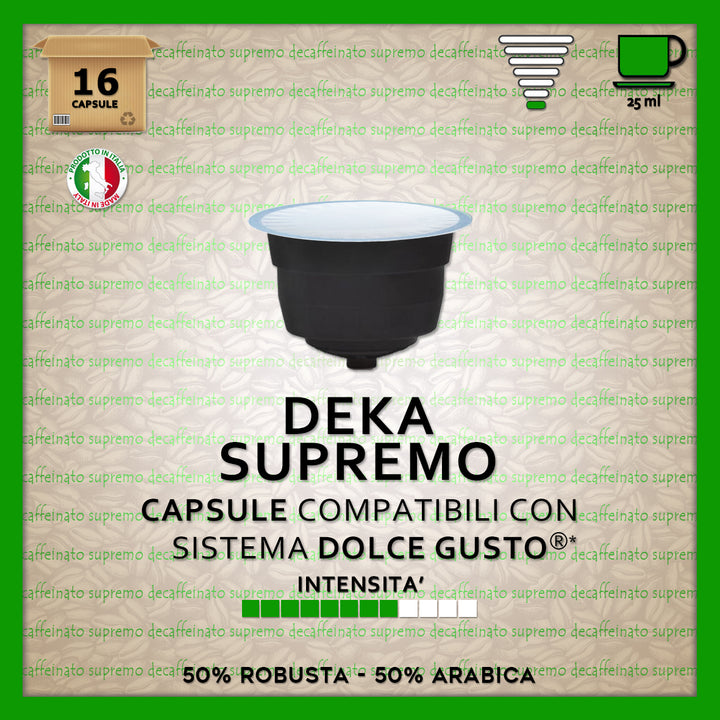 Deka Supremo Compatible Dolce Gusto* 16 capsules