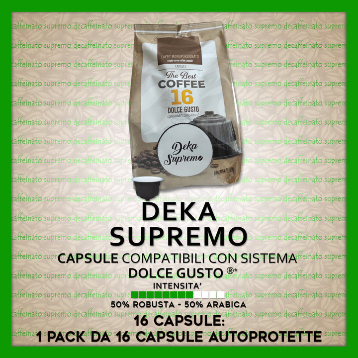 Deka Supremo Compatible Dolce Gusto* 16 capsules