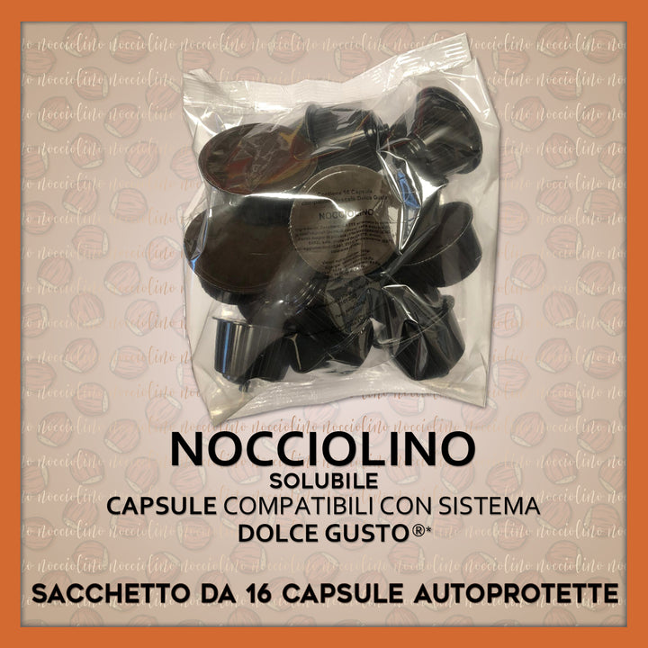 Dolce Gusto Compatible Soluble Noisette* 16 Caps