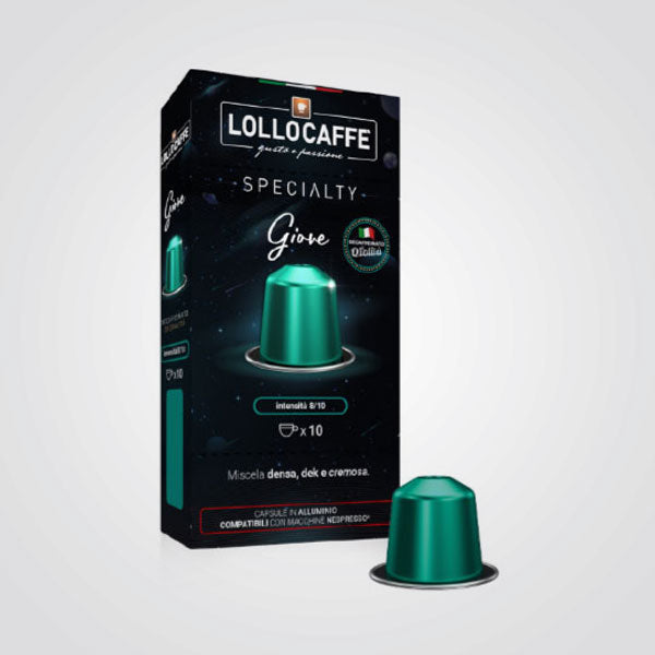 Coffee capsules compatible Nespresso LOLLO GIOVE