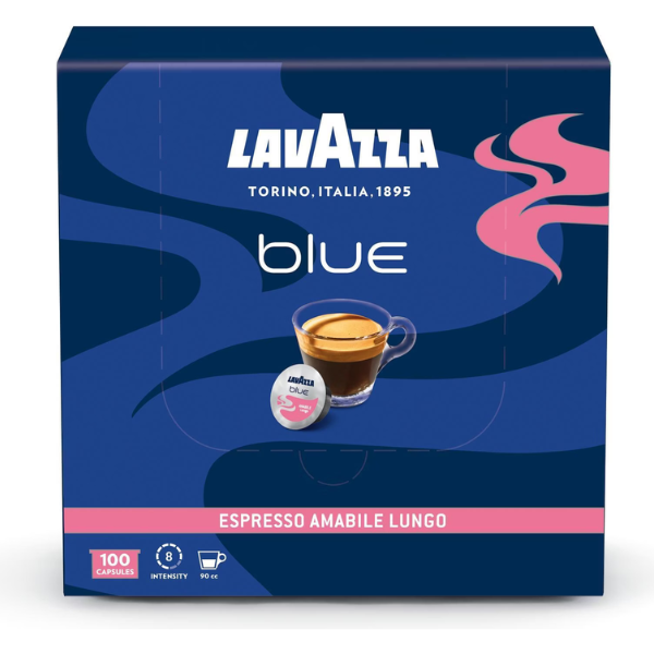 Lavazza Blue Coffee Capsules Amabile Lungo 100pcs