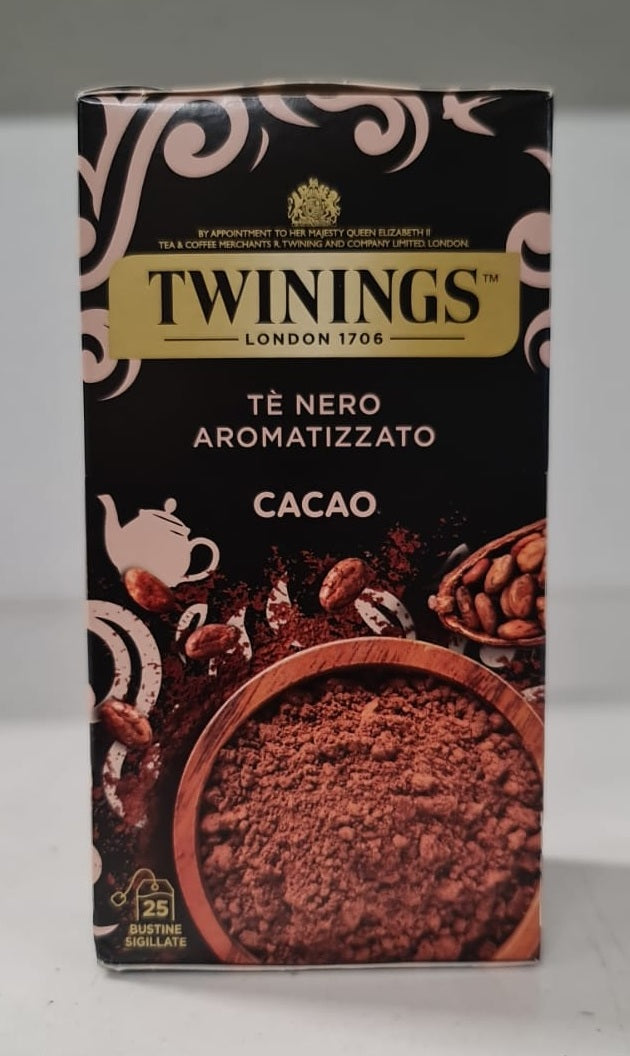 Thé noir aromatisé au Cacao 25 filtres