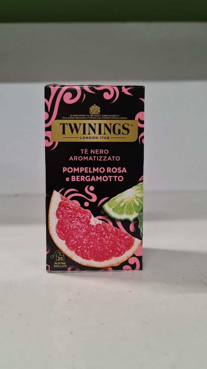 Tè nero aromatizzato Pompelmo Rosa e Bergamotto 25 filtri