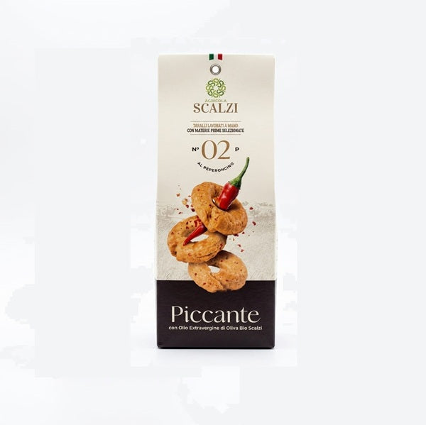 Taralli piccanti lavorati a mano 200 g