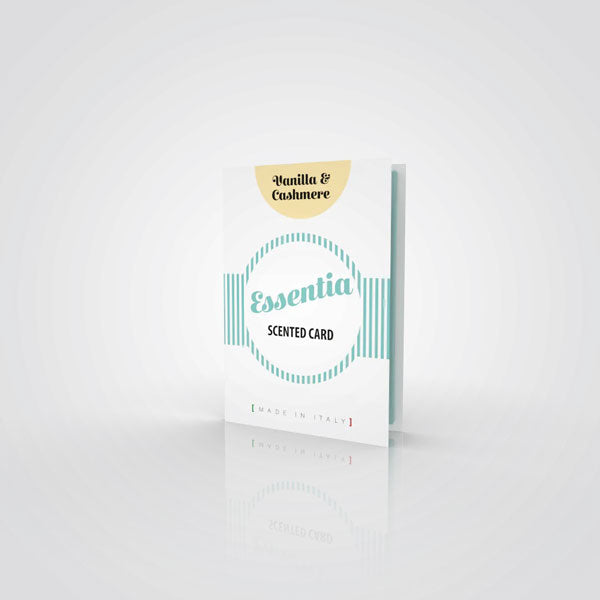 Vanilla &amp; Cashmere scented card