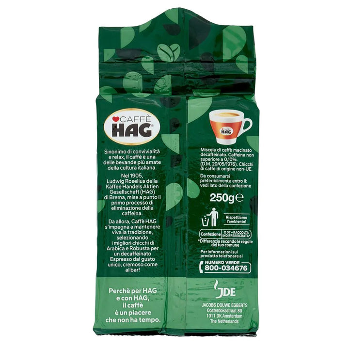 Café expresso moulu Hag 250g
