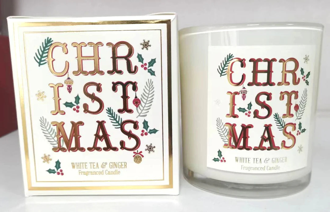 White Christmas Magic Scented Candle