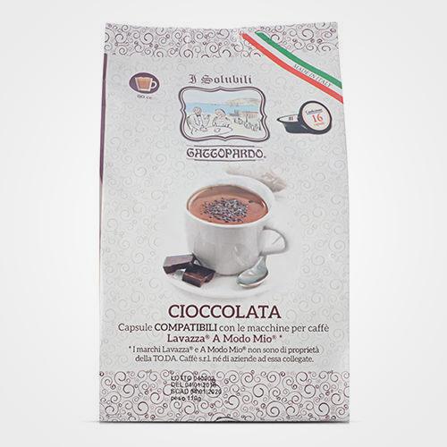 Kaffeekapseln kompatibel A modo Mio Cioccolato 16 Kapseln