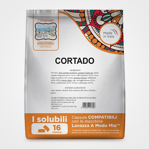A modo Mio Cortado compatible coffee capsules 16 capsules