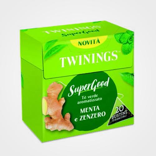 Tè Verde aromatizzato Menta e Zenzero