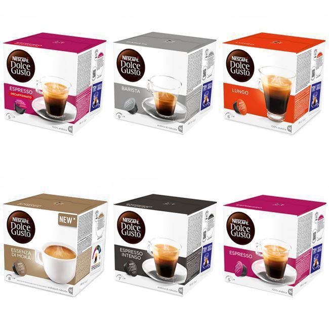 Dolce gusto 2025 pods espresso